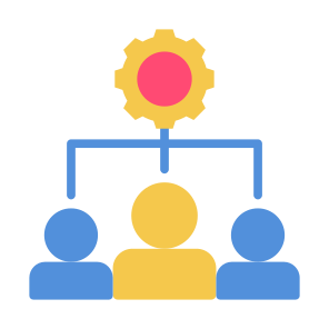Management, Worker, Team Management, Roles, User  icon