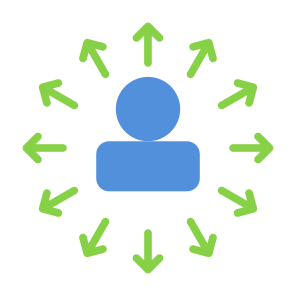 Multitasking, Efficiency, User, Skills, Performance  icon