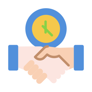 Commitment, Time, Payment, Debt, Credit, Promise, Agreement icon