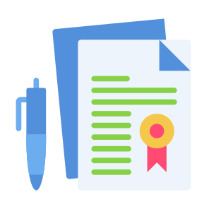 Contract, Debt, Document, Agreement, Pencil, Signature, Finance, Summary, Disclosure icon