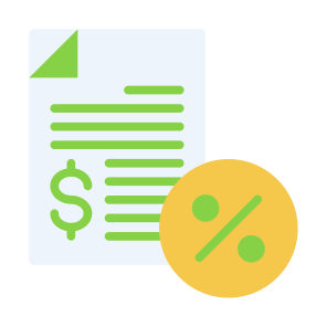 Debt, Creditor, Revenue, Tax, Loan, Cash, Capital, Money icon