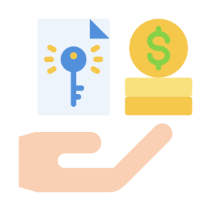 Lease, Real Estate, Rental, Legacy, Key  icon