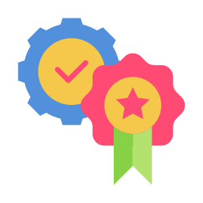 Quality Assurance, Reputation, Quality, Reliable, Trusted, Recommend, Assurance, Best icon