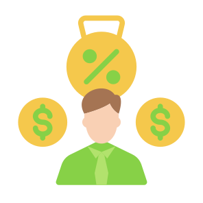 Tax Burden, User, Expense, Burden, Budget, Tax, Cost icon