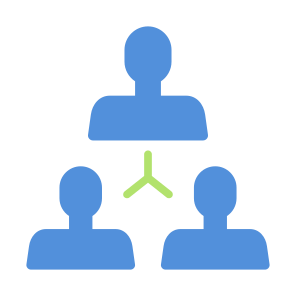 Coordination, Team Work, Workflow, Collaboration, Scheme icon