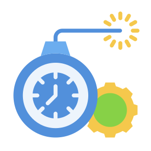 Deadline, Overdue, Overtime, Rush, Planning, Time Management, Time icon