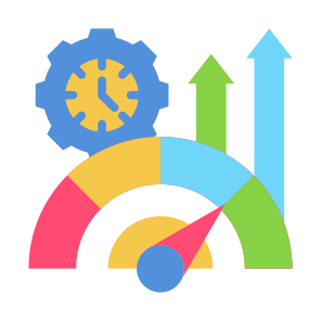 Productivity, Effective, Process Improvement, Growth, Performance icon