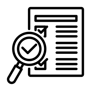 Audit, Inspection, Check, Document, Analysis, File icon
