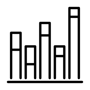 Graph, Bars, Chart, Statistics, Stats, Business icon