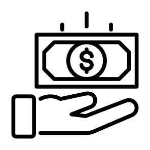 Income, Payment, Money, Salary, Cost, Cash  icon