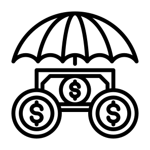 Save Money, Save, Money, Insurance, Investment, Protection icon