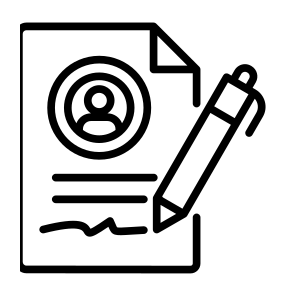 Contract, Signature, File, Document, Agreement, User icon
