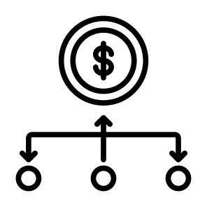 Digital Currency, Coins, Money, Networking, Dollar, Currency, Payment, Finance icon