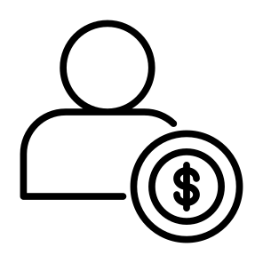 Investor, Money, Man, Dollar, Capital, User, Finance, Funding icon