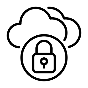 Cloud Key, Cloud, Key, Security, Privacy, Cloud Lock   icon