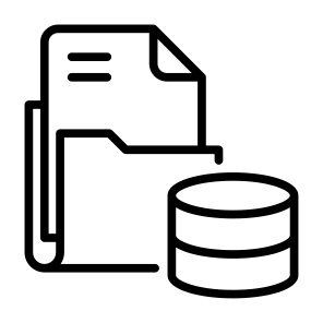 Data Storage, Folder, Files, Storage, Database File, Data Server icon