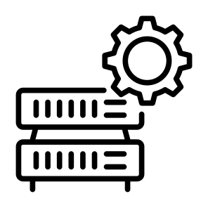 Server Settings, Server, Setting, Configuration, Database, Management  icon