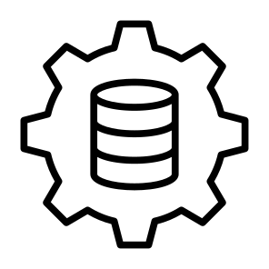 Setting Database, Setting, Database, Server, Configuration, Management icon
