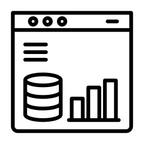 Statistics Server, Statistics, Server, Data Storage, Report, Analysis icon