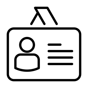 Id Card, About Person, Admission, Pay Card, Id, Card, Pass, Identification, Identity icon