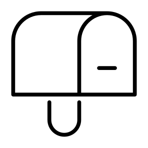 Mailbox, Box, Postbox, Mail, Communications, Mailbox, Letterbox, Mail Box, Postal Service   icon