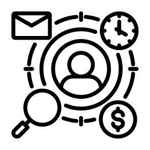 Buyer Persona, Target, Audience, Customer, Target Market icon