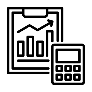 Calculation, Statistics, Sales, Report, Accounting icon