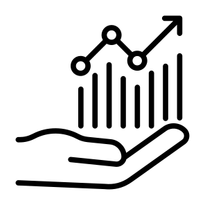 Forecasting, Management, Economy, Statistics, Growth icon
