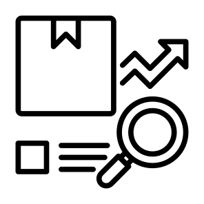 Product Development, Analysis, Research, Growth, Quality Control icon