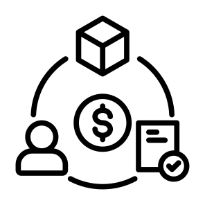 Value Chain, Chain, Cycle, Benefit, Valuable icon