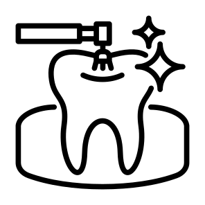 Dental Cleaning, Teeth, Tooth, Dentist, Dental Care, Cleaning  icon
