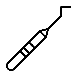 Dental Probe, Dentist, Tooth, Teeth, Medical Equipment, Tools  icon