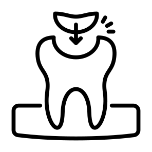 Tooth Filling, Dental Filling, Teeth, Tooth, Dental, Dental Care, Filling  icon