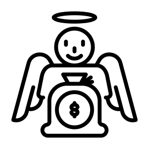 Angel Investor, Angel, Investor, Investment, Fund, Finance icon