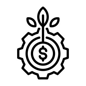 Business Sustainability, Business, Sustainability, Investment, Economy, Benefit icon