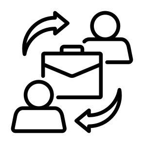 Business To Business, Business, Bb, Transaction, Partner, Collaboration icon