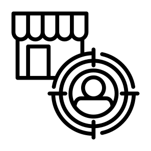 Target Market, Target, Shop, Consumer, Audience, Customer icon