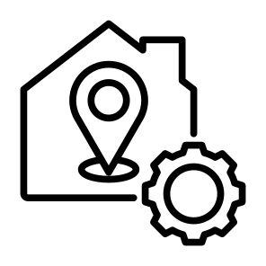 Development Area, Location, Home, Planning, Real Estate  icon