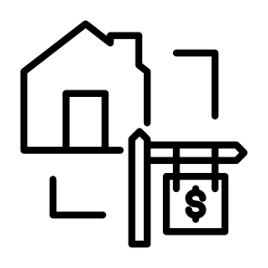 For Sale Sign, House, Price,  For Rent,  For Sale icon