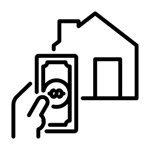 Payment, Cash, Property, Loan, Mortgage  icon