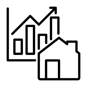 Trends, Real Estate, Growth, Investment, Property icon