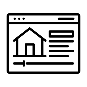 Website, Marketing, Browser, Real Estate, Selling  icon