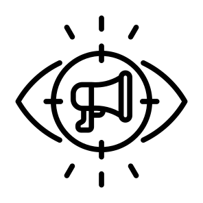 Advertising, Eye, Marketing, Vision, Promotion icon