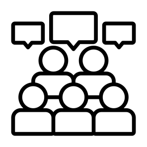 Public, Opinion, User, Communications, Perception  icon
