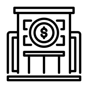 Bank, Money, Business, Savings, Finance, Architecture And City icon