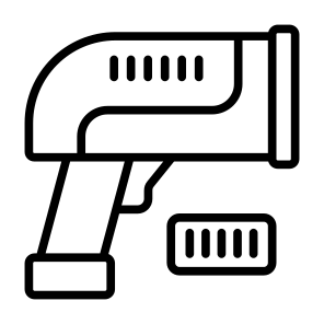 Barcode Scanner, Scanner, Scan, Electronics, Commerce  icon