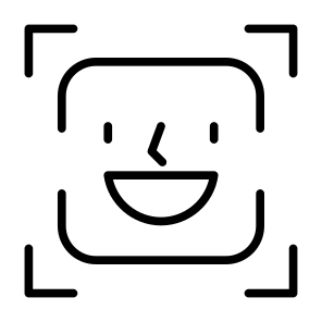 Face Id, Face Scan, Facial Recognition, Security, Technology  icon