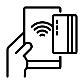 Near Field Communication, Nfc Card, Payment, Card, Mobile icon