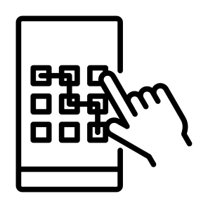 Pattern Lock, Pattern Recognition, Unlock Pattern, Pattern Code, Security  icon