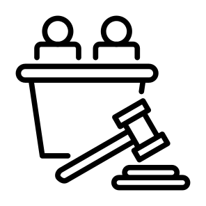 Judge, Justice, Court, Gavel, Lawyer icon